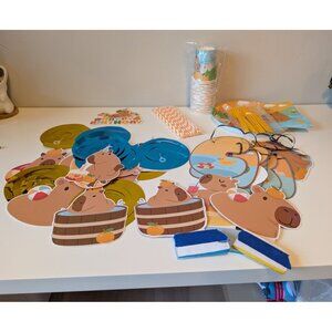 Capybara Birthday Decorations
